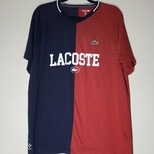 Lacoste Sport Men's Tennis x Daniil Medvedev Regular Fit T-Shirt Size 7 XXL